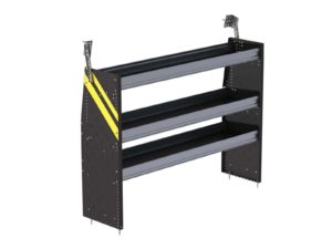N4 Series Cargo Van Shelving, 60" Wide, 3 Trays