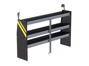 N4 Series Cargo Van Shelving, 72" Wide, 3 Trays