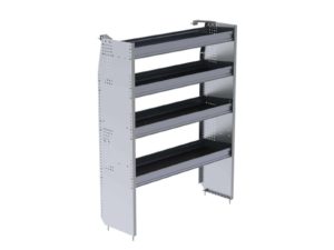 N5 Series Cargo Van Shelving, 48" Wide, 4 Trays