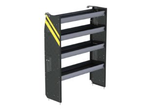 N5 Series Cargo Van Shelving, 48" Wide, 4 Trays