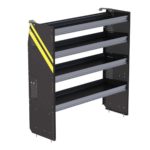N5 Series Cargo Van Shelving, 60" Wide, 4 Trays