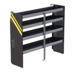 N5 Series Cargo Van Shelving, 72" Wide, 4 Trays