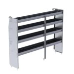 N5 Series Cargo Van Shelving, 84" Wide, 4 Trays