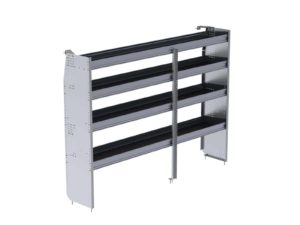 N5 Series Cargo Van Shelving, 84" Wide, 4 Trays