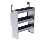 P4 Series Cargo Van Shelving, 36" Wide, 3 Trays