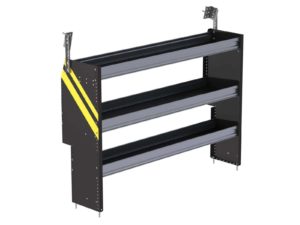 P4 Series Cargo Van Shelving, 60" Wide, 3 Trays
