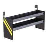S2 Series Cargo Van Shelving, 60" Wide, 2 Trays