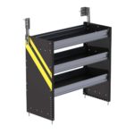 S3 Series Cargo Van Shelving, 36" Wide, 3 Trays