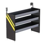 S3 Series Cargo Van Shelving, 48" Wide, 3 Trays