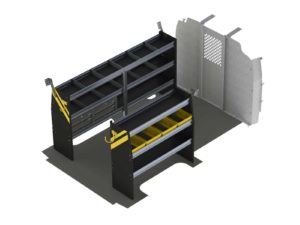 Service Van Shelving Package, Chevrolet Express, 135”  WB - GSR-16