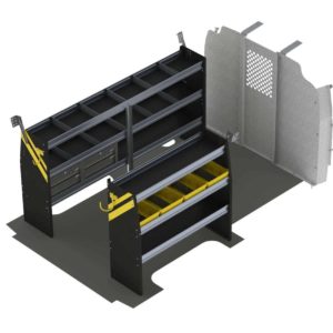 Service Van Shelving Package, Chevrolet Express, 135”  WB - GSR-16
