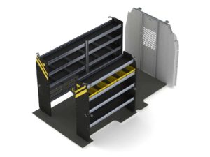 Service Van Shelving Package, Ford Transit Med Roof, 148”  WB - FTM-16
