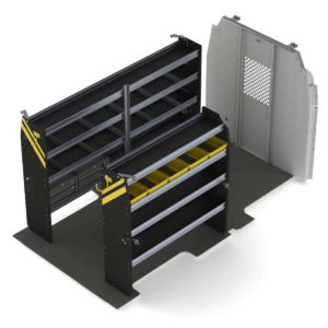 Service Van Shelving Package, Ford Transit Med Roof, 148”  WB - FTM-16