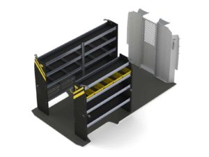 Service Van Shelving Package, RAM ProMaster, 159”  WB - RPL-16