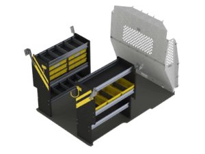 Service Van Shelving Package, RAM ProMaster City - PMC-16
