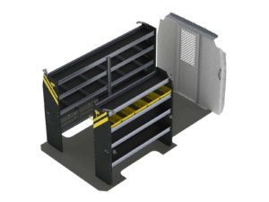 Service Van Shelving Package, Mercedes Sprinter, 144”  WB - DLS-16