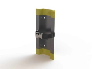 Small Aluminum Bottle Restraint For Cargo Vans, 6x12