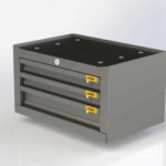 Steel Van Cabinet, 3 Drawer
