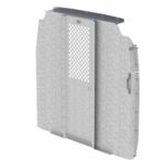 Swing Door Van Partition with Perforated Window, Steel, Sprinter Low Roof