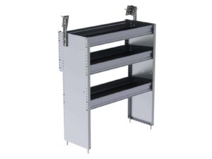 T4 Series Cargo Van Shelving, 36" Wide, 3 Trays