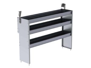 T4 Series Cargo Van Shelving, 60" Wide, 3 Trays