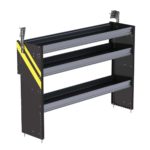 T4 Series Cargo Van Shelving, 60" Wide, 3 Trays