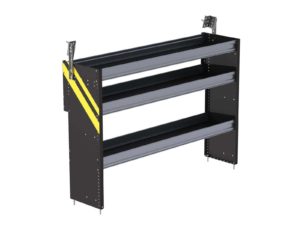 T4 Series Cargo Van Shelving, 60" Wide, 3 Trays