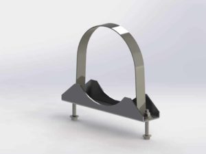 Transport Tube Cradle & Strap Van Accessory