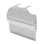 Van Partition, Contoured, Solid, Savana/Express