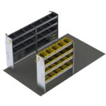 Aluminum Van Shelving Package, 10' Box Truck/Enclosed Trailer - BTS-27