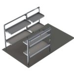 Delivery Van Shelving Package, 10' Box Truck/Enclosed Trailer - BTS-19