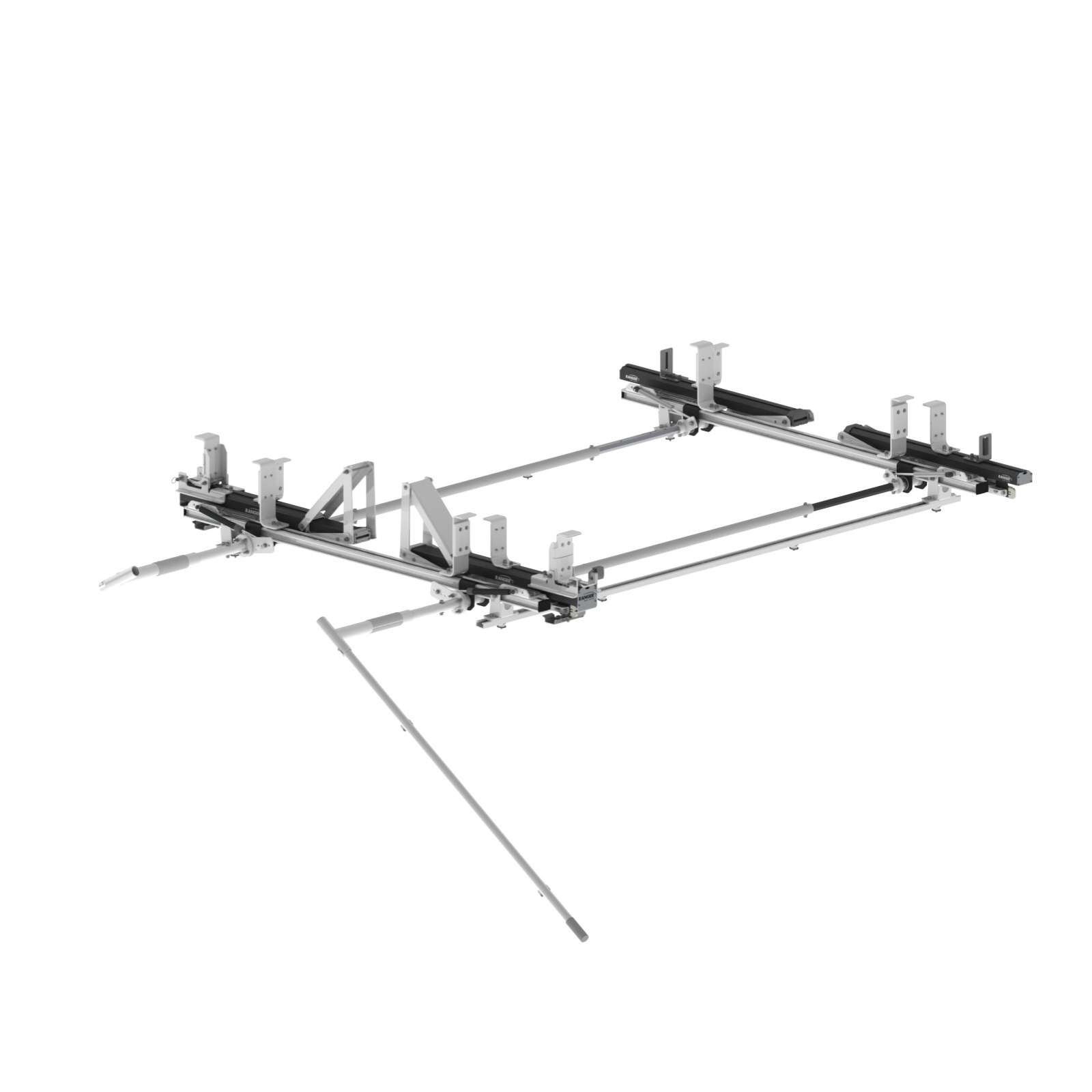 Max Rack Drop Down Ladder Rack, Double Side, Ford Transit, RWB